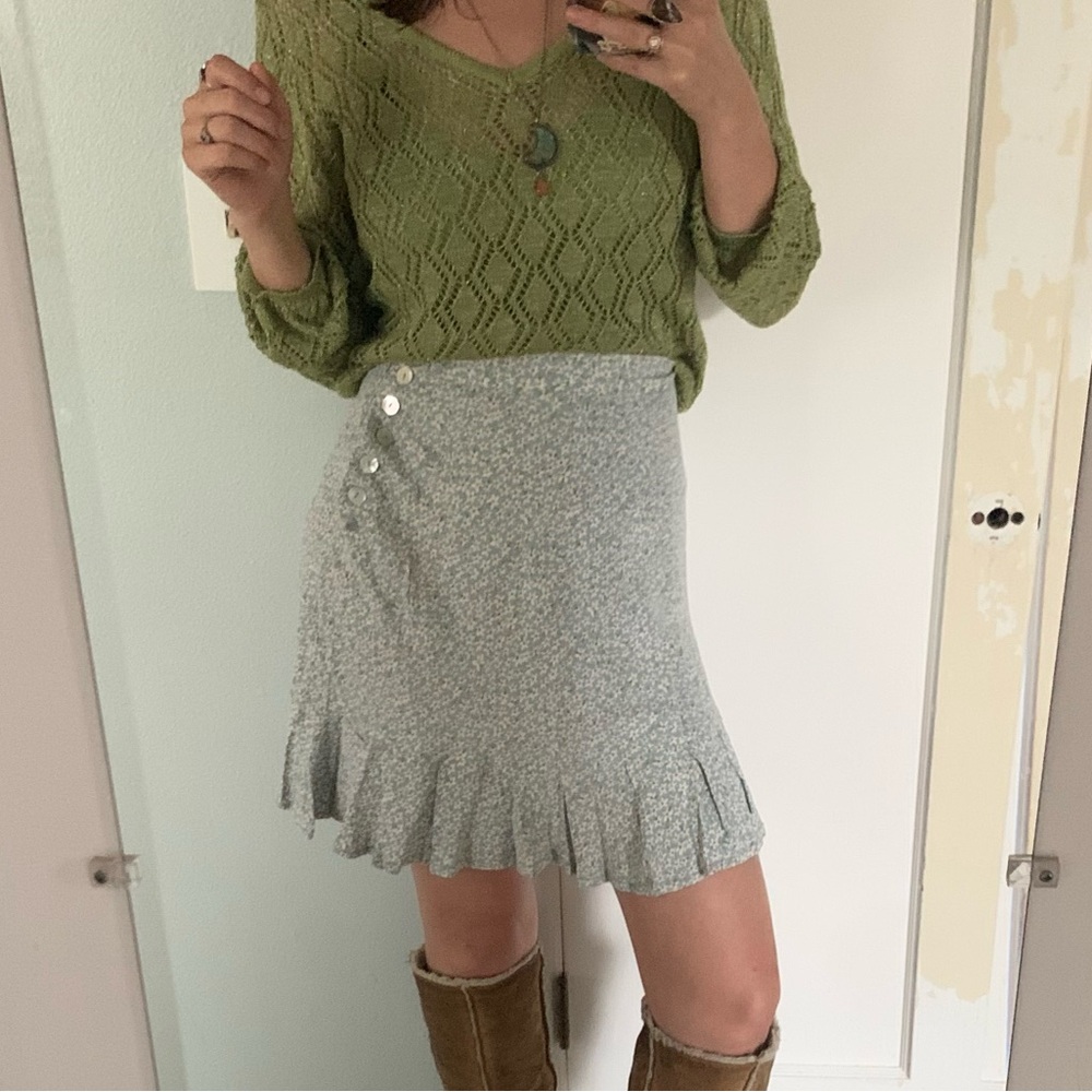 Vintage 90s/00s My Michelle Floral Skirt Small
